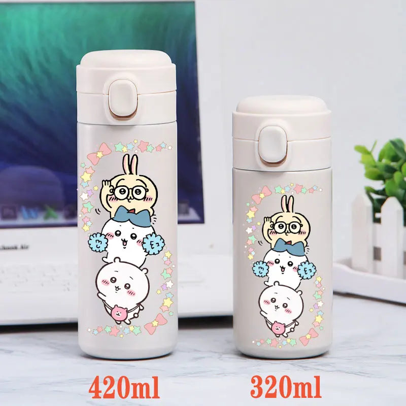 Kawaii Thermos Bottles – Leakproof Stainless Steel (4 Styles)