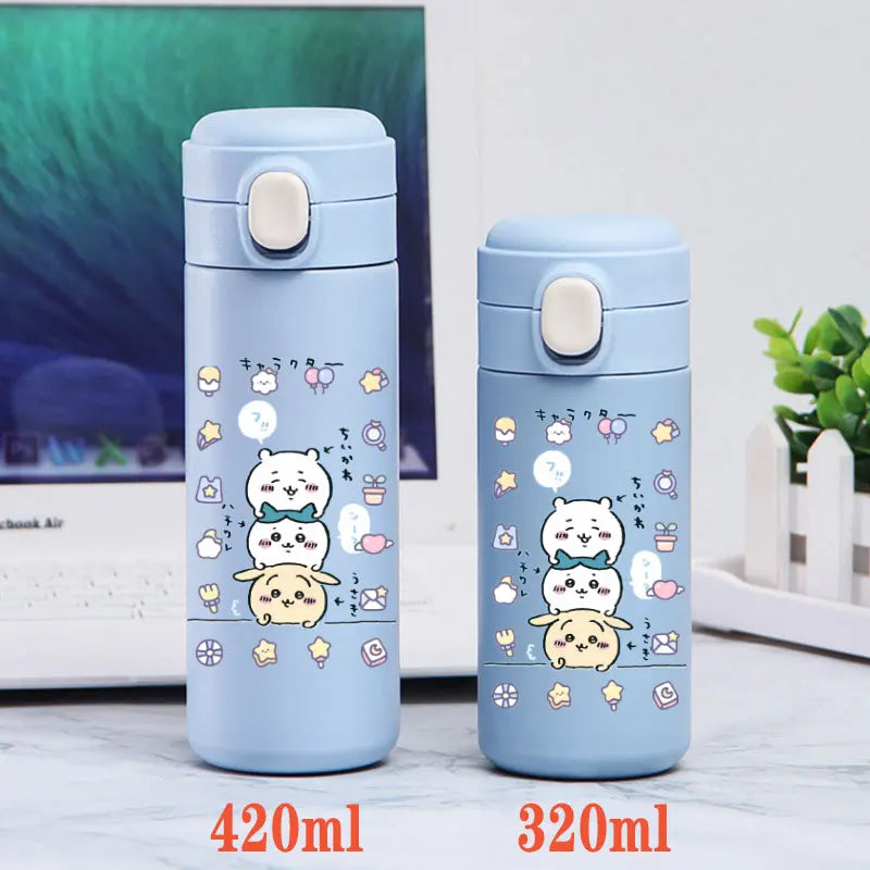 Kawaii Thermos Bottles – Leakproof Stainless Steel (4 Styles)