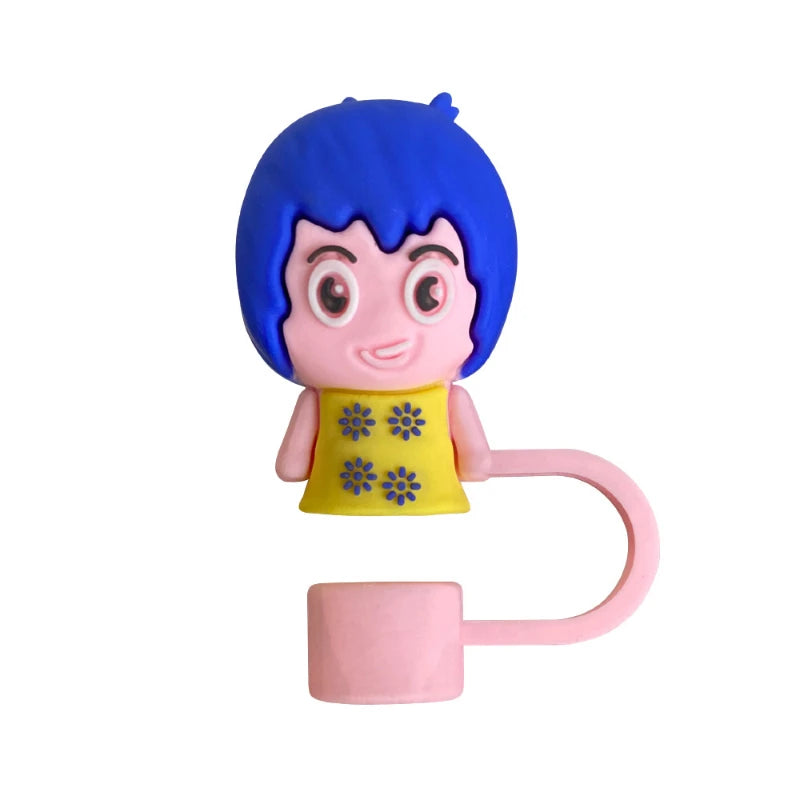 Emotion Character Straw Covers – Fun Kawaii Drink Accessories