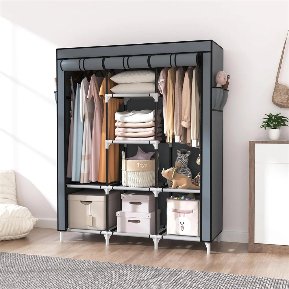 Portable Closet Organizer with 6 Shelves