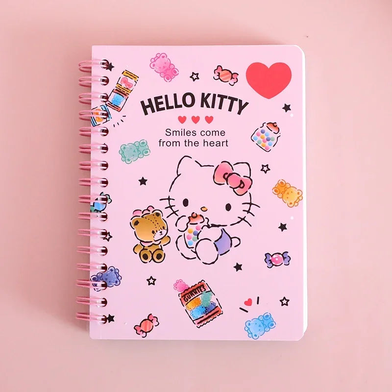 Kawaii Cartoon A6 Notepad – Mini Diary for Students & Everyday Notes