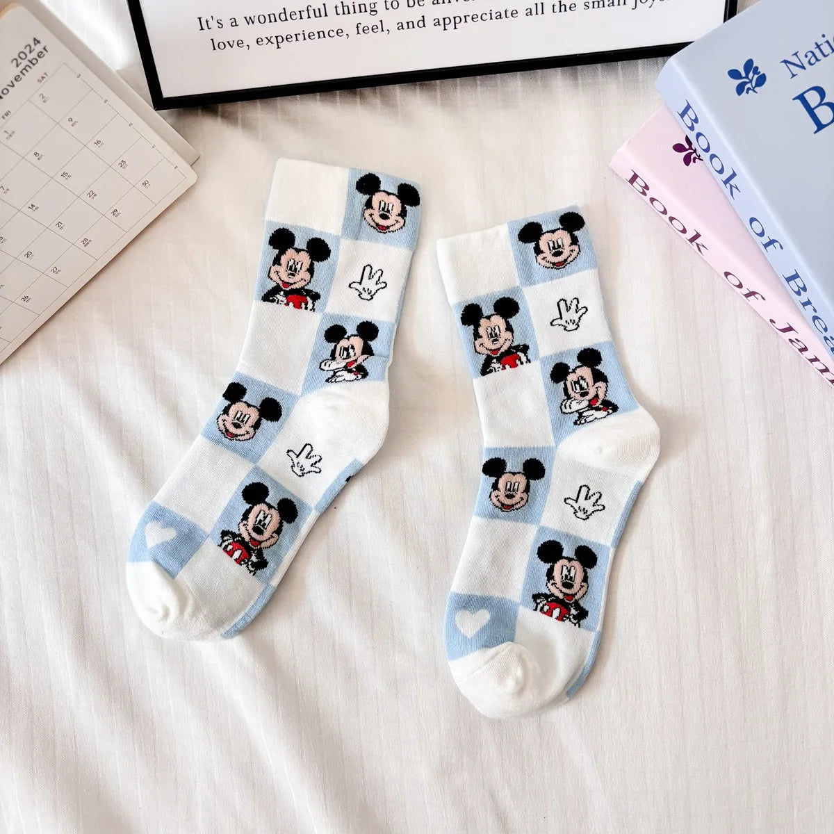 Kawaii Cartoon Knit Socks – Soft Cotton Low-Tube Socks for Everyday Wear