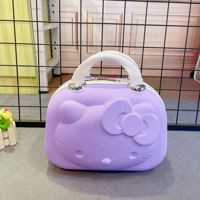 Pink Kawaii Makeup Bag – Large Capacity Travel Organizer