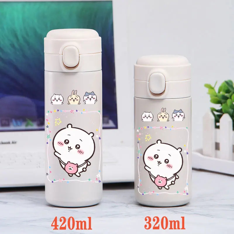Kawaii Thermos Bottles – Leakproof Stainless Steel (4 Styles)