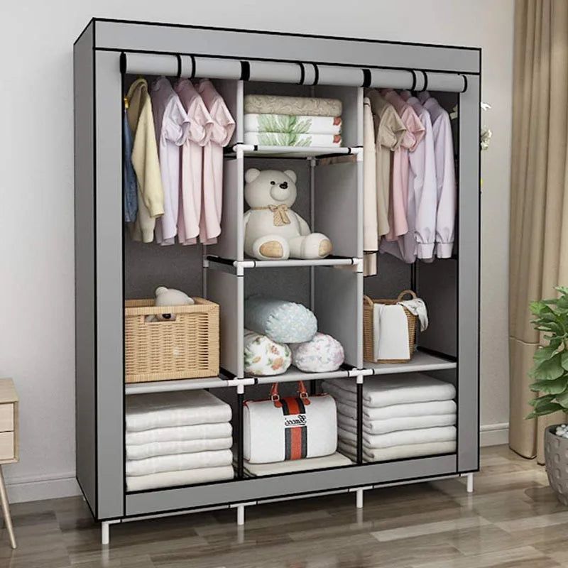 Portable Closet Organizer with 6 Shelves