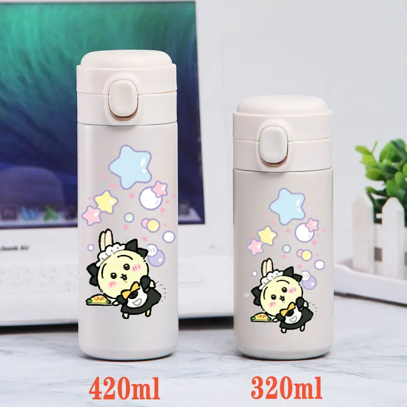 Kawaii Thermos Bottles – Leakproof Stainless Steel (4 Styles)