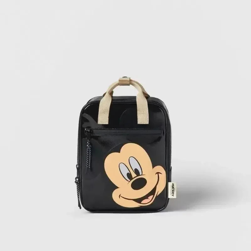 Cartoon Mouse Canvas Backpack – Large Capacity School & Travel Bag