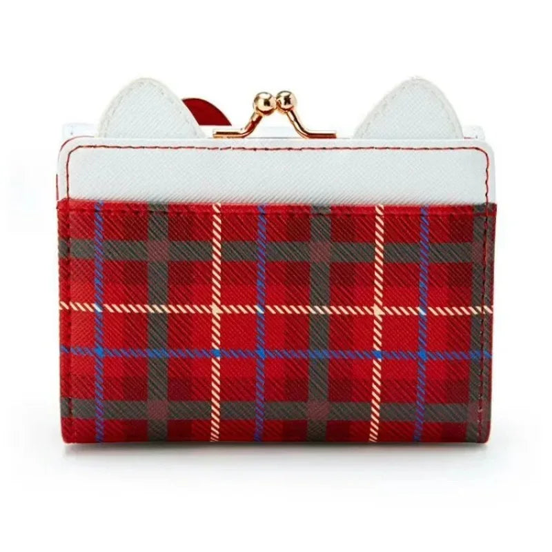 Kawaii Cartoon Wallet – Cute Zip Coin & Card Holder