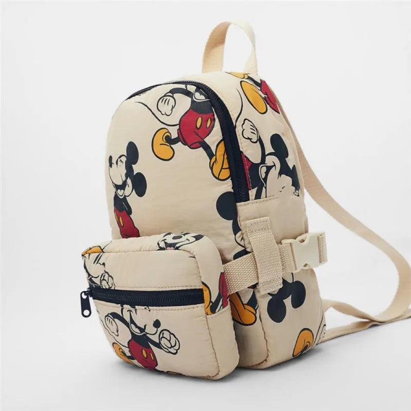 Cartoon Backpack – Lightweight Nylon Bag for Kids