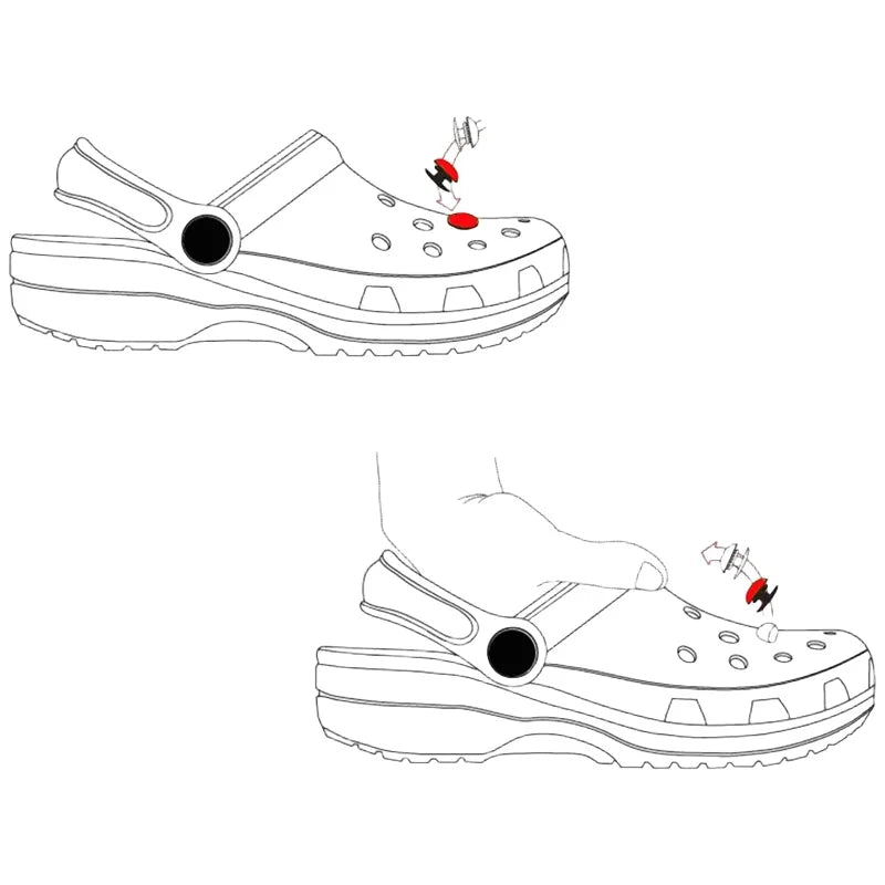 Anime Croc Charms