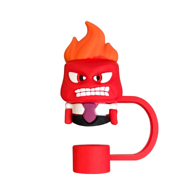 Emotion Character Straw Covers – Fun Kawaii Drink Accessories