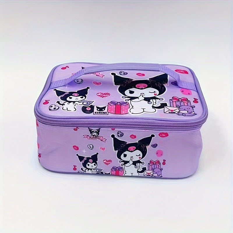 Kawaii Character Insulated Lunch Bag – Water-Resistant Cooler Tote