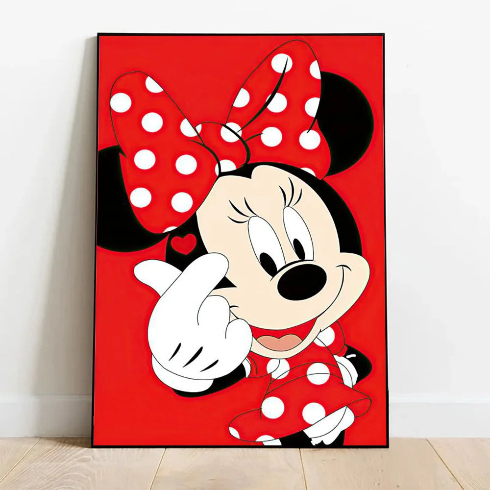 Kawaii Doodle Wall Art Print – Vertical Canvas for Kids’ Rooms or Living Spaces