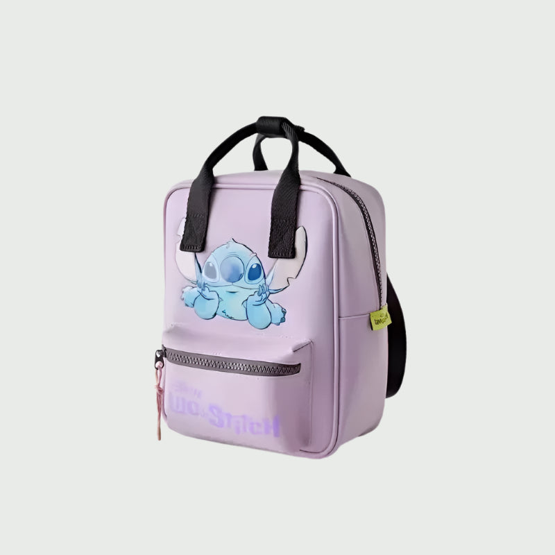 Cartoon Mouse Canvas Backpack – Large Capacity School & Travel Bag