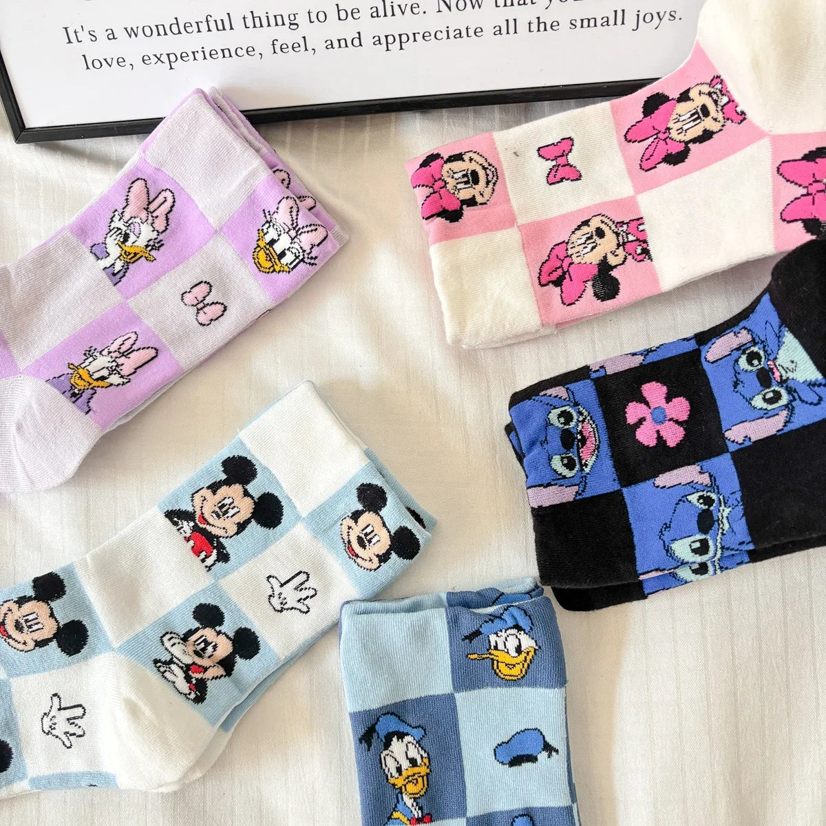 Kawaii Cartoon Knit Socks – Soft Cotton Low-Tube Socks for Everyday Wear