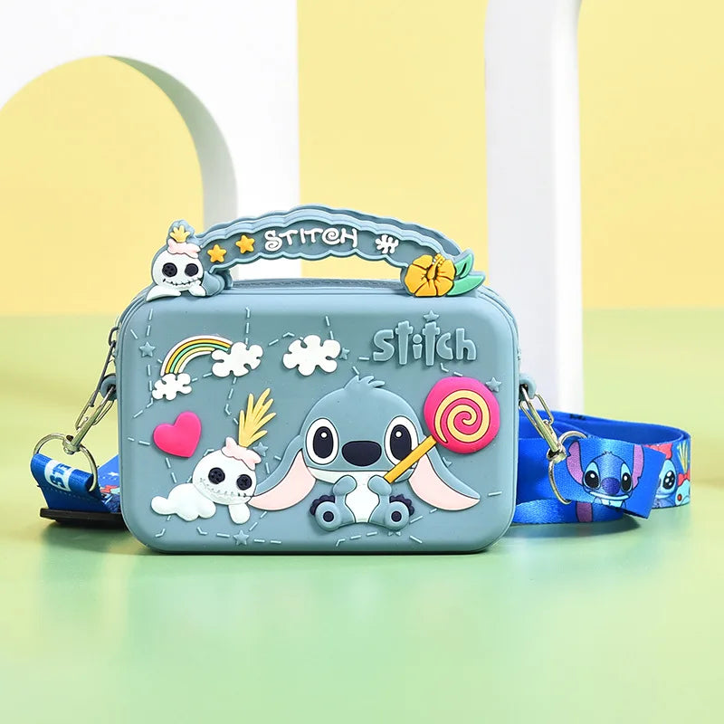 Mini Kawaii Cartoon Shoulder Bag – Soft Silicone Crossbody for Kids