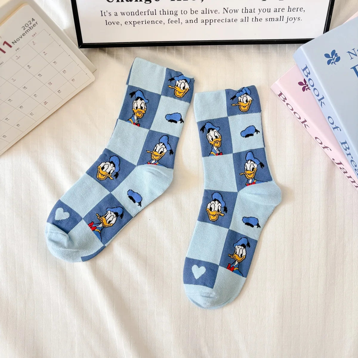 Kawaii Cartoon Knit Socks – Soft Cotton Low-Tube Socks for Everyday Wear