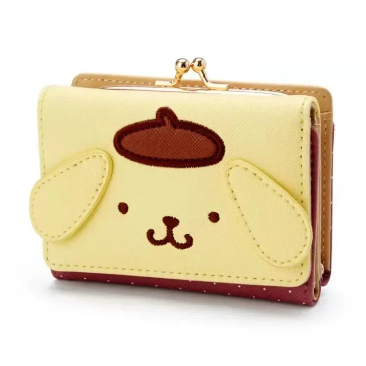 Kawaii Cartoon Wallet – Cute Zip Coin & Card Holder
