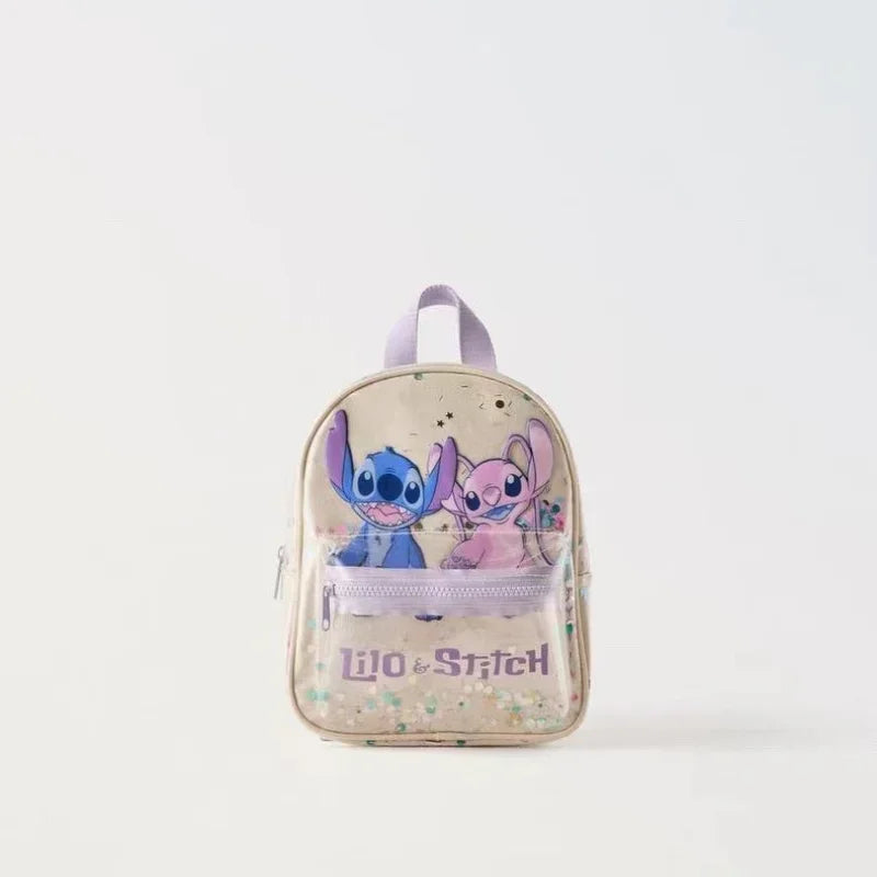 Cartoon Mouse Canvas Backpack – Large Capacity School & Travel Bag