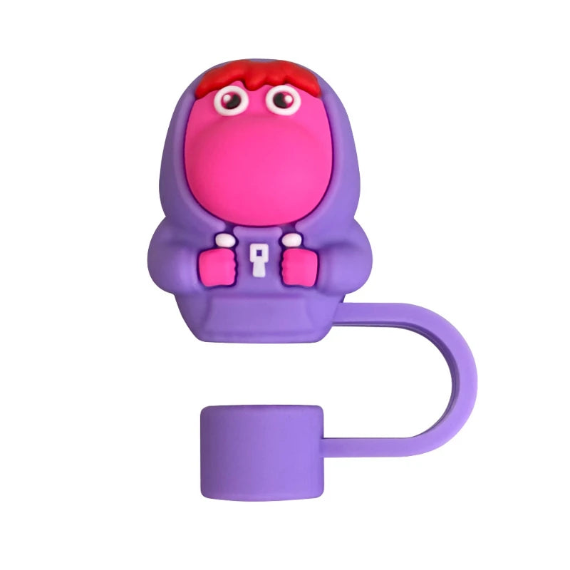 Emotion Character Straw Covers – Fun Kawaii Drink Accessories