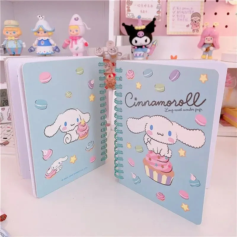 Kawaii Cartoon A6 Notepad – Mini Diary for Students & Everyday Notes