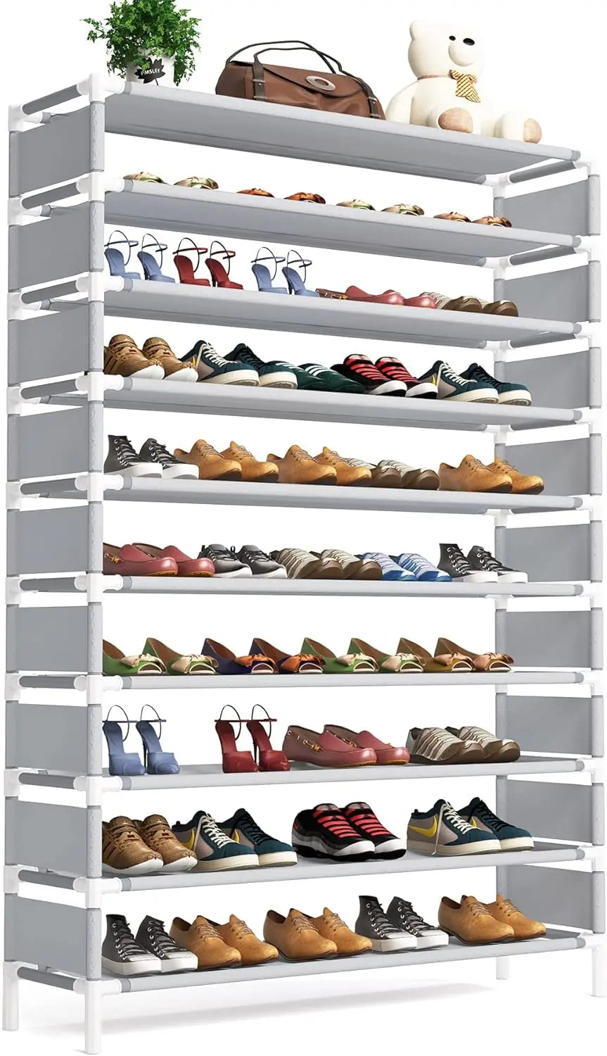 Shoe Rack – Multi-Layer Space-Saving Organizer (Holds 50+ Pairs)