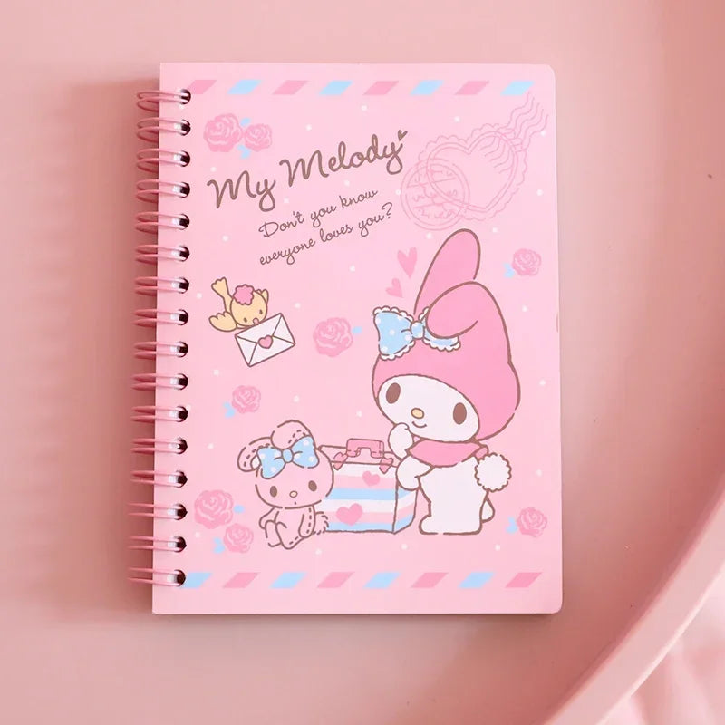 Kawaii Cartoon A6 Notepad – Mini Diary for Students & Everyday Notes