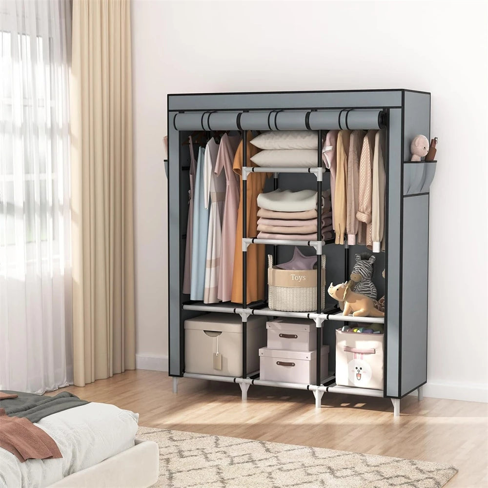 Portable Closet Organizer with 6 Shelves
