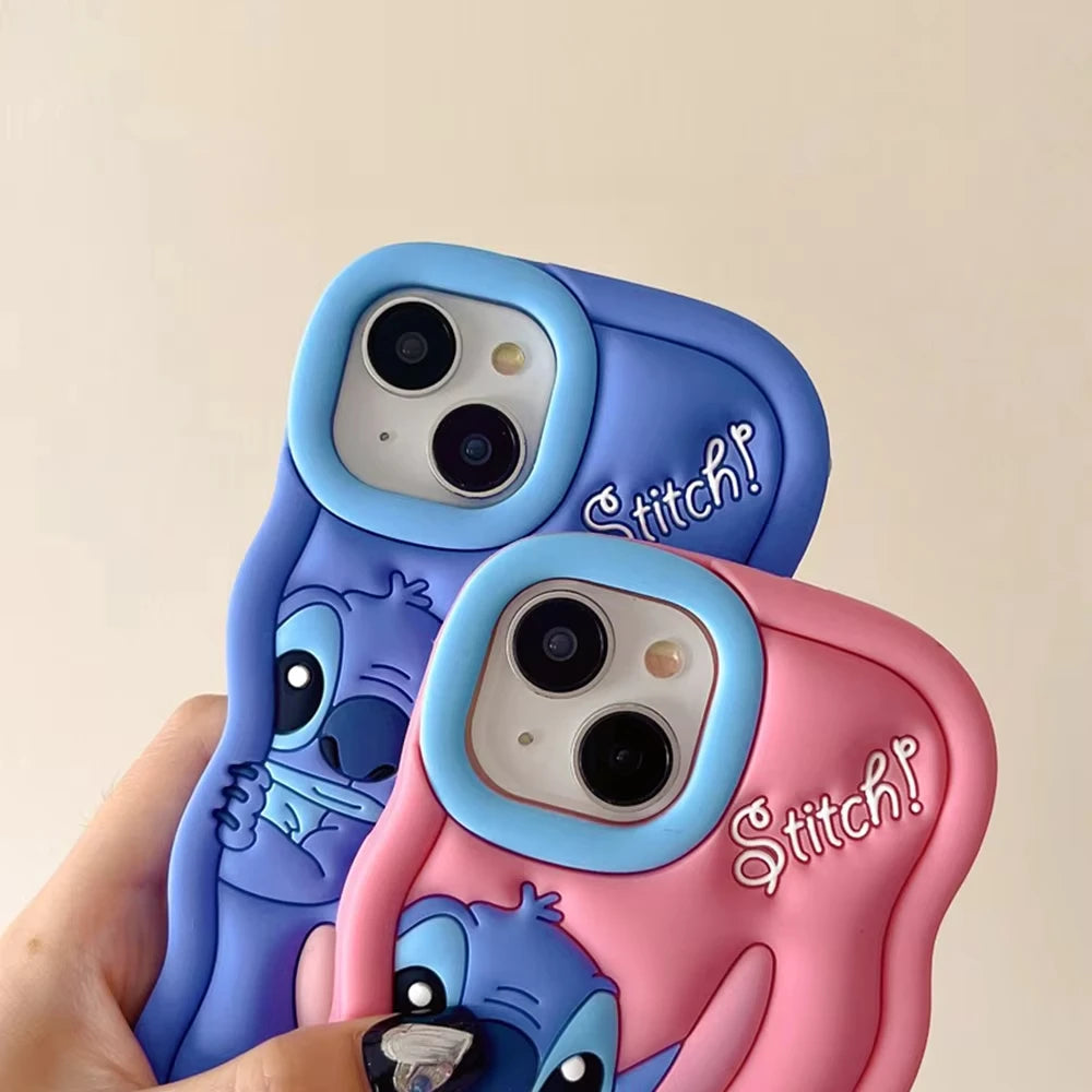Cute Cartoon Soft TPU Phone Case – iPhone 14, 15 & 16 Series