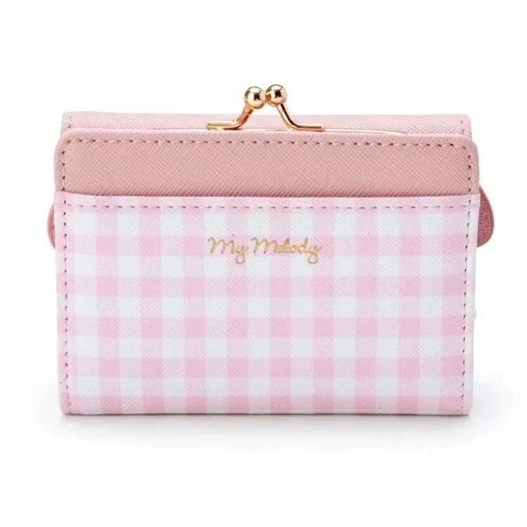Kawaii Cartoon Wallet – Cute Zip Coin & Card Holder