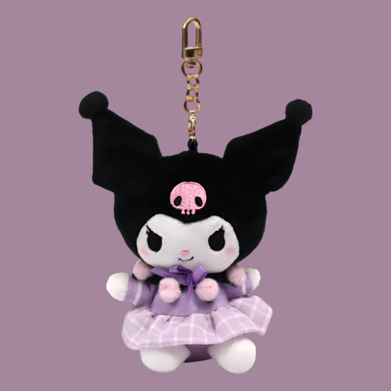 Kawaii Plush Character Bag Pendant – 14cm Cute Backpack Decoration