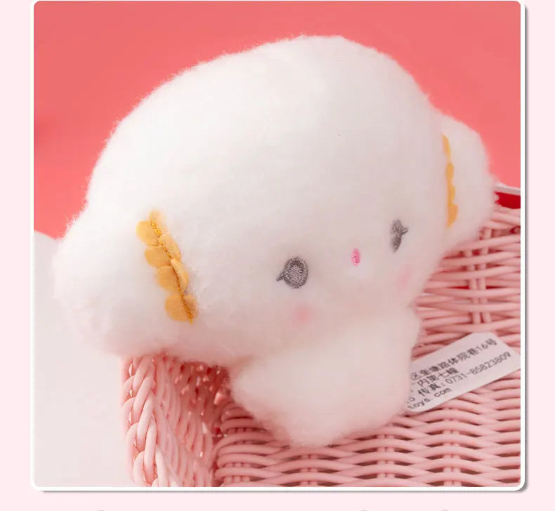 Kawaii Plush Character Bag Pendant – 14cm Cute Backpack Decoration