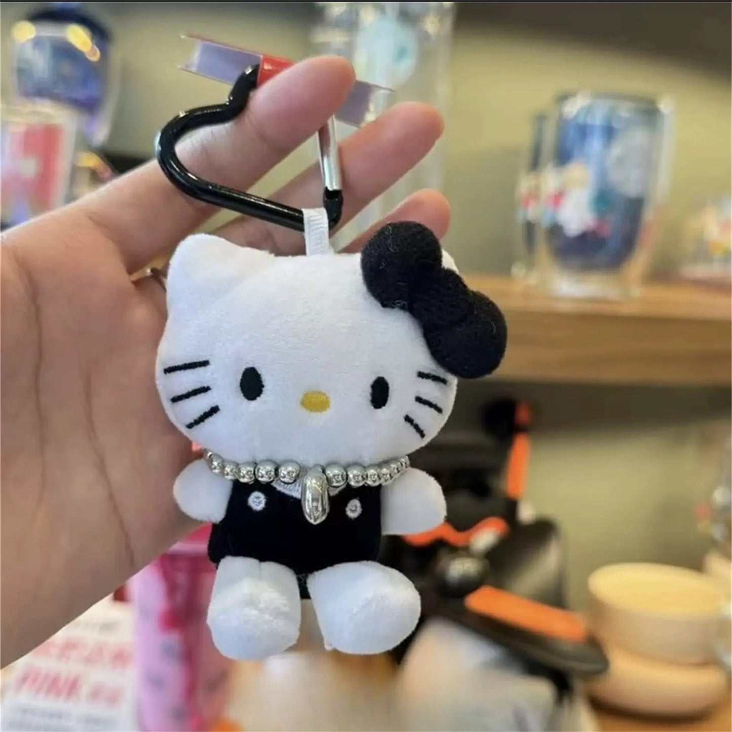 Kawaii Hawaiian Plush Keychain – 10-Style Cartoon Character Charm