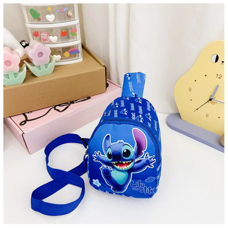 Kawaii Cartoon Chest Bag – Mini Crossbody Waist Pouch for Kids