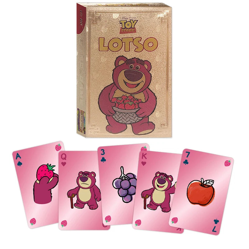 Cartoon Duo Poker Playing Card Set – Cute Alien & Bear Characters