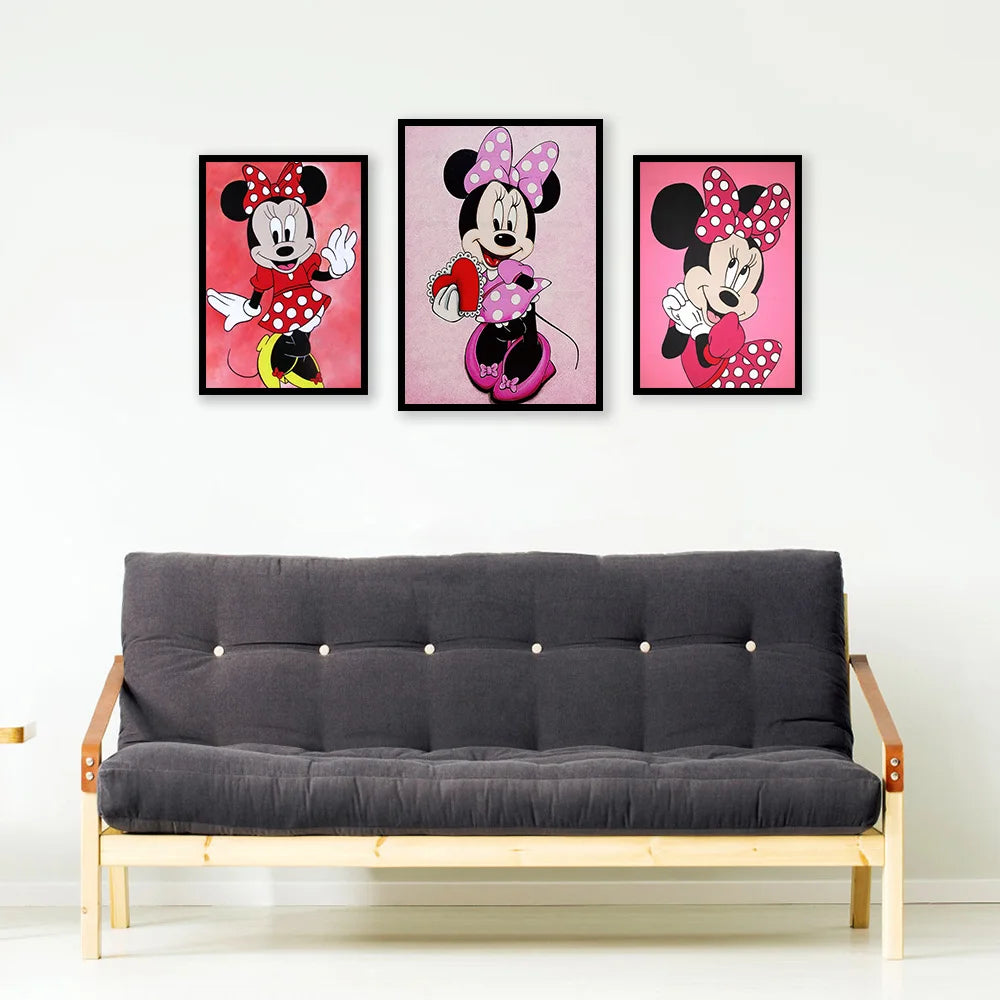 Kawaii Doodle Wall Art Print – Vertical Canvas for Kids’ Rooms or Living Spaces