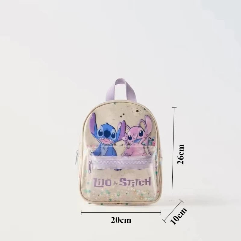 Cartoon Mouse Canvas Backpack – Large Capacity School & Travel Bag