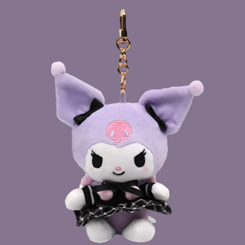 Kawaii Plush Character Bag Pendant – 14cm Cute Backpack Decoration