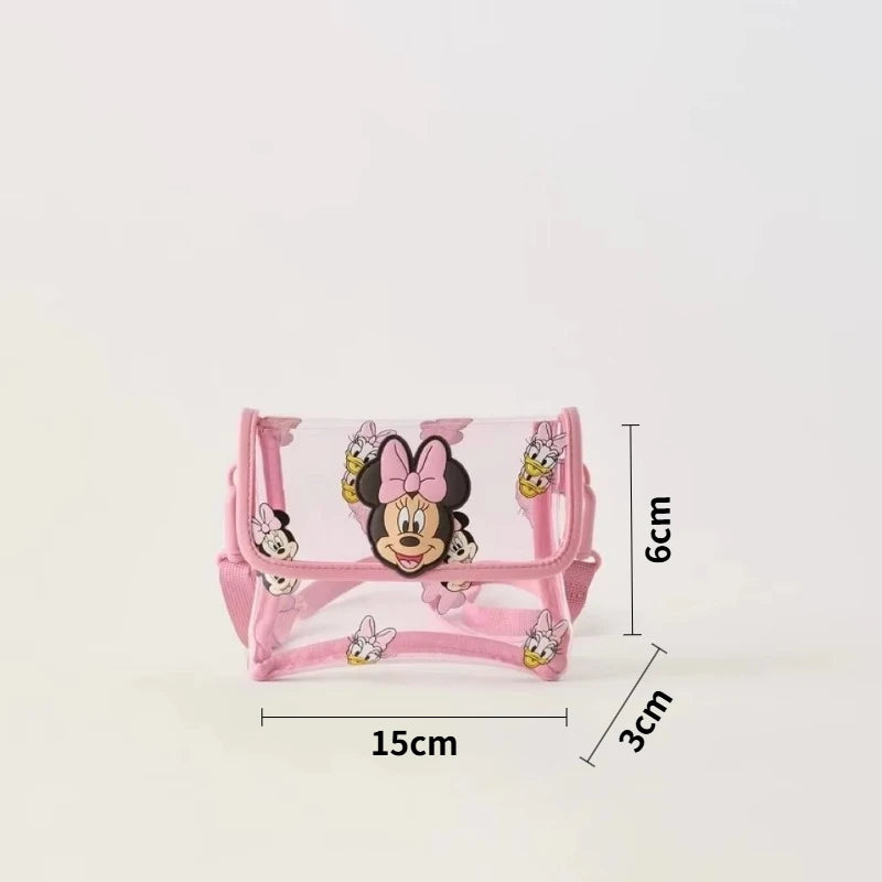 Cartoon Mouse Canvas Backpack – Large Capacity School & Travel Bag