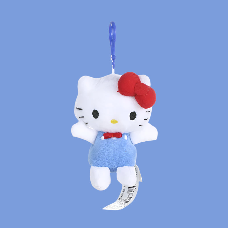 Kawaii Plush Character Bag Pendant – 14cm Cute Backpack Decoration