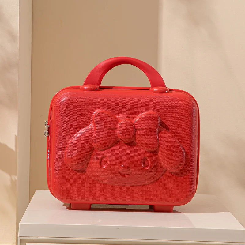 Pink Kawaii Makeup Bag – Large Capacity Travel Organizer