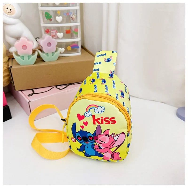 Kawaii Cartoon Chest Bag – Mini Crossbody Waist Pouch for Kids