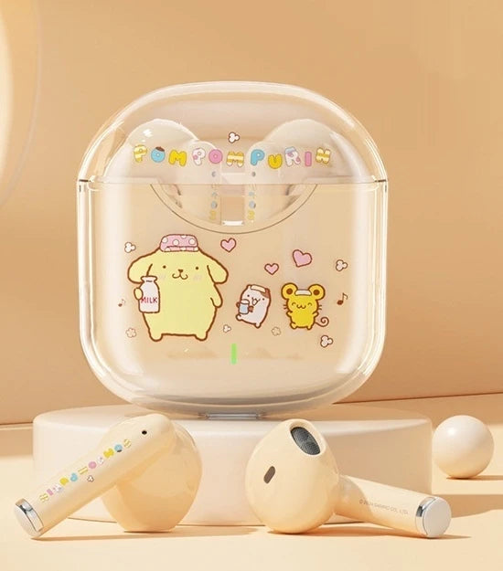 Cute Wireless Bluetooth Earbuds – Waterproof with Charging Case (Type-C)