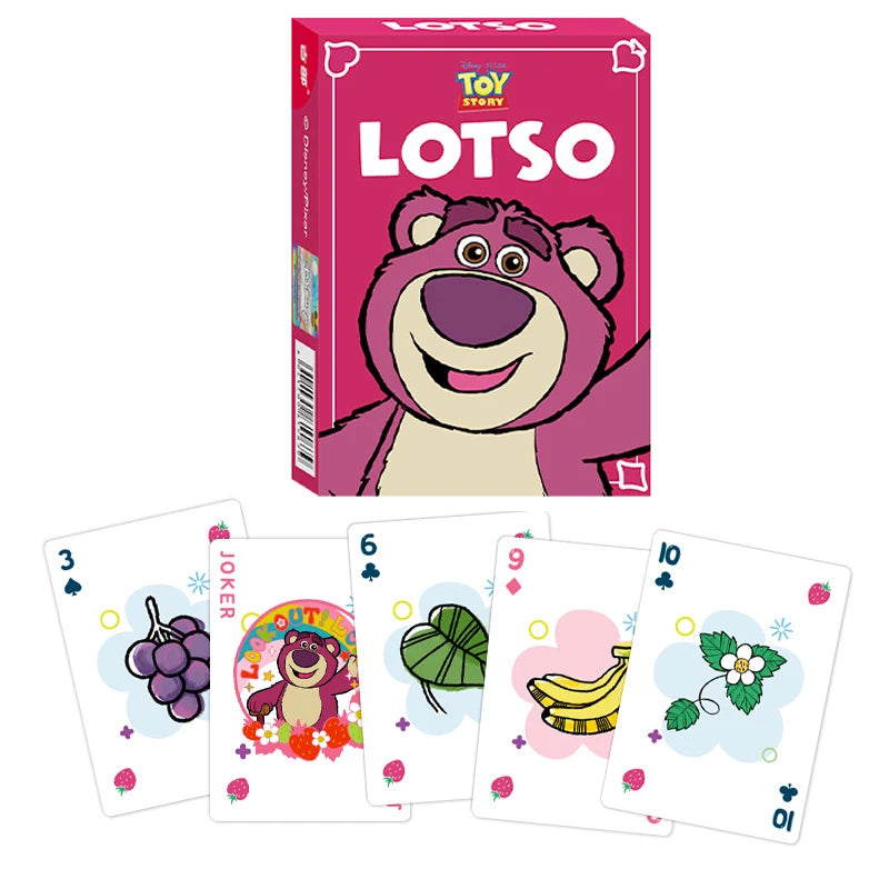 Cartoon Duo Poker Playing Card Set – Cute Alien & Bear Characters