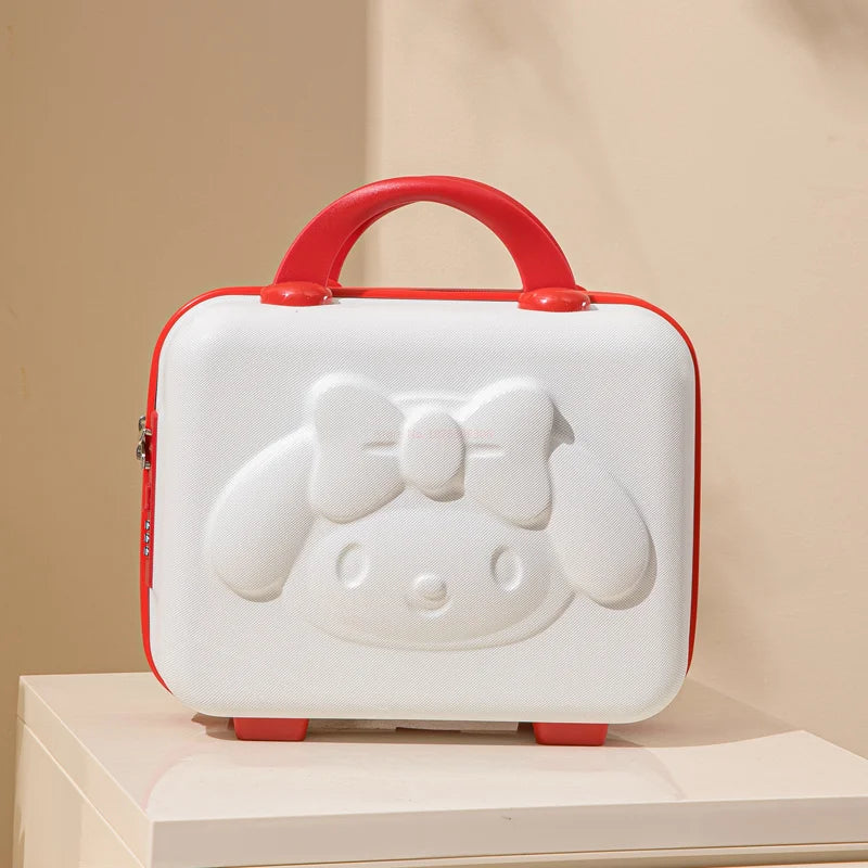 Pink Kawaii Makeup Bag – Large Capacity Travel Organizer
