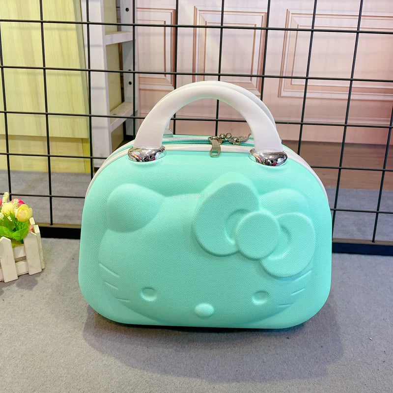 Pink Kawaii Makeup Bag – Large Capacity Travel Organizer