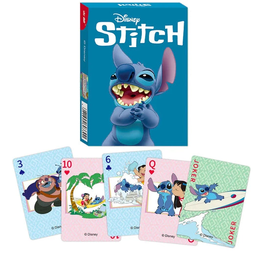 Cartoon Duo Poker Playing Card Set – Cute Alien & Bear Characters