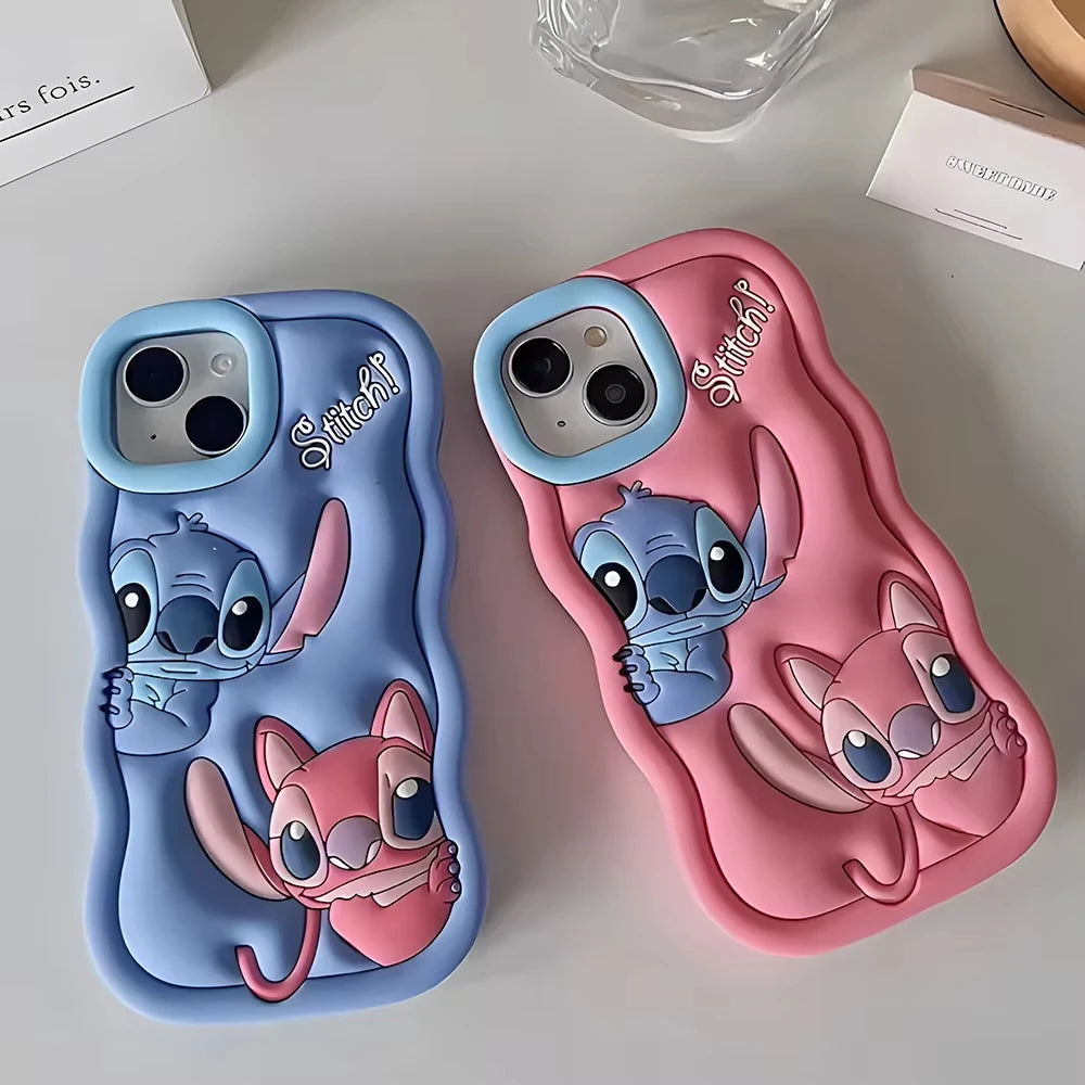 Cute Cartoon Soft TPU Phone Case – iPhone 14, 15 & 16 Series