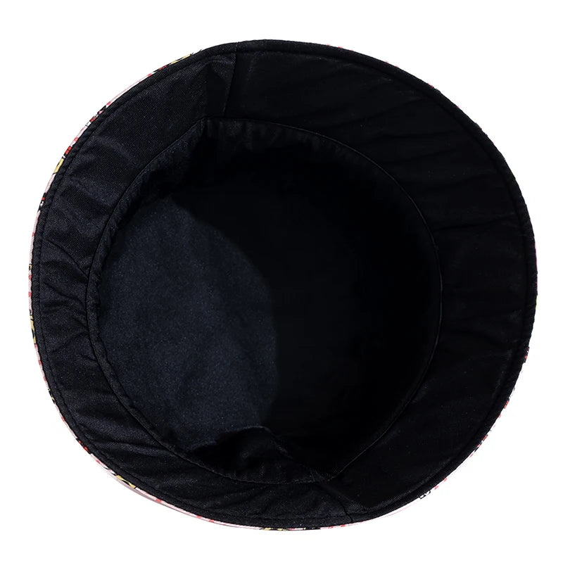 Kawaii Cartoon Bucket Hat – Soft Kids Cap for Ages 3–12