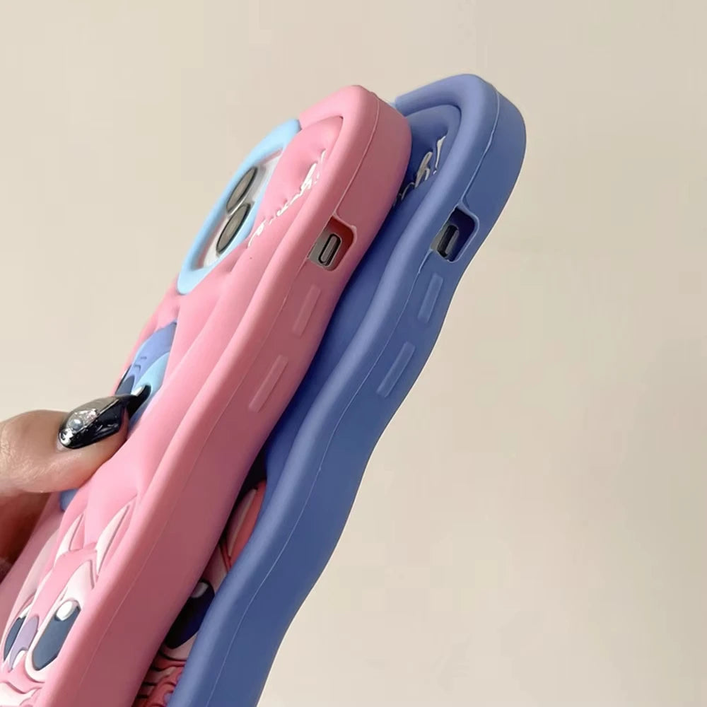 Cute Cartoon Soft TPU Phone Case – iPhone 14, 15 & 16 Series